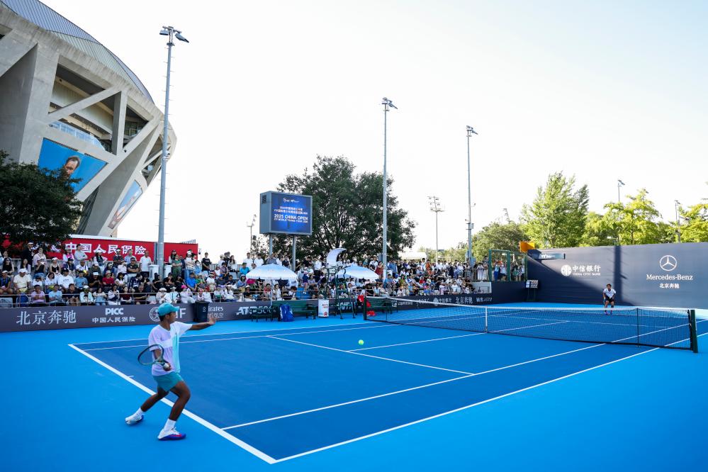 中國(guó)網(wǎng)球公開(kāi)賽啟幕 青少年賽事率先打響